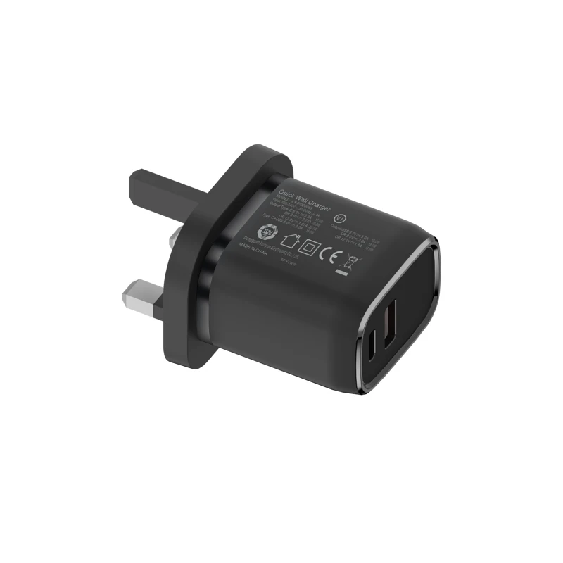 Korea Usa Europe Plug 5V 1A 2A 20W Mobil Adapter Set Home Wall Power Pd Pps 25W Qc Usb 3.0 Fast Mobile Phone Charger For Iphone