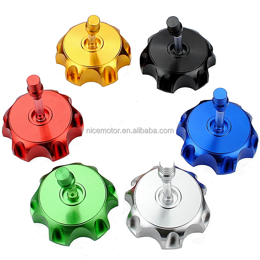 48mm Color Alloy Gas Fuel Petrol Tank Cap + Breather 110cc 125cc PIT Trail Dirt Bike ATV Apollo
