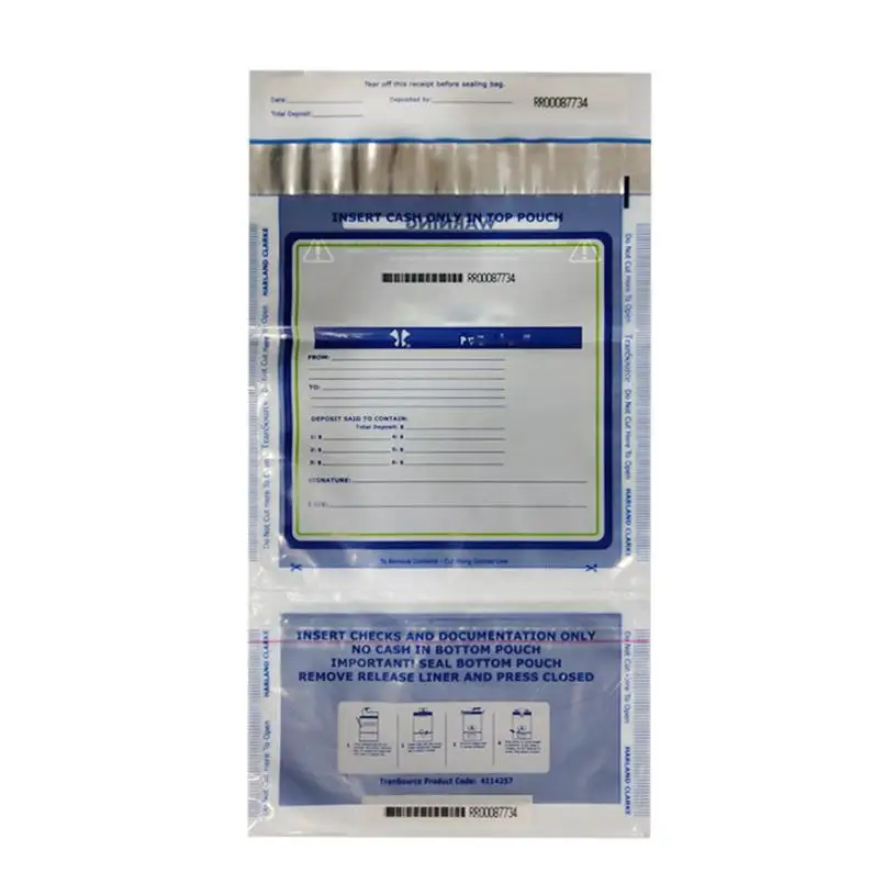 Direct Factory Sale Custom Anti-Counterfeiting Side Gusset Bag Professional Security Bag with Anti-Tampering Features