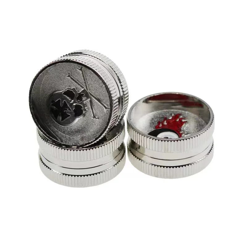 Limited time Mini portable die cast smoke Grinder 30mm two-layer zinc alloy grinder cigarette accessories tobacco companion