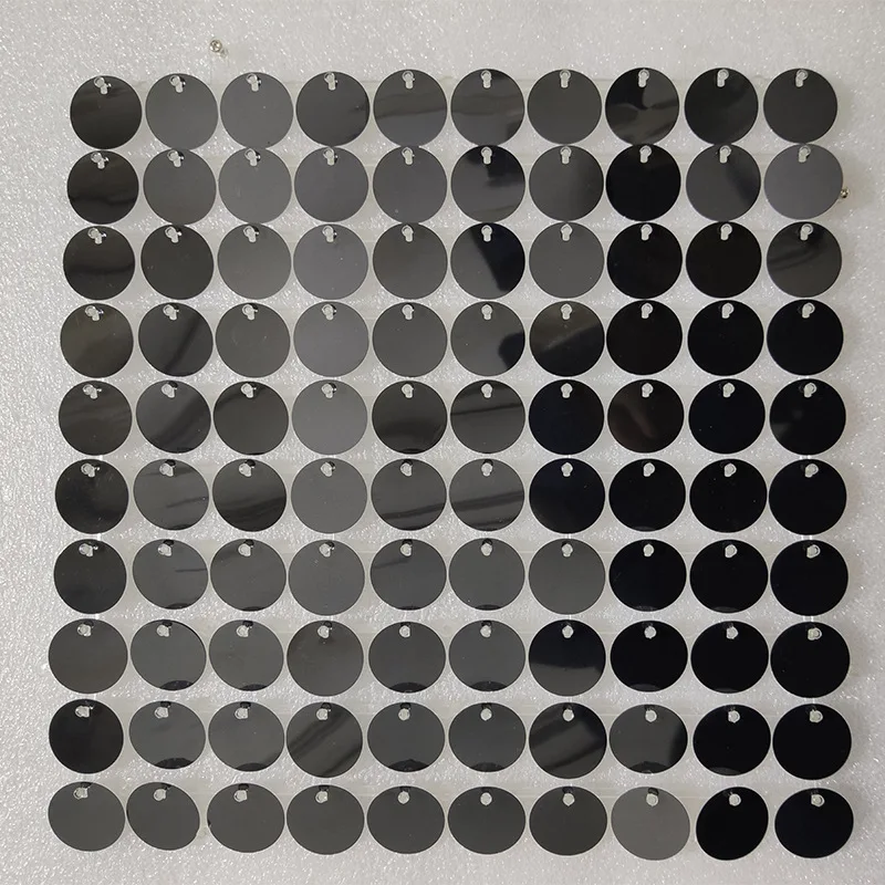 Sparking Wind Artificial Panel Wedding Event Festival Decoration Stunning Gold Glitter Flower Sequin Wall