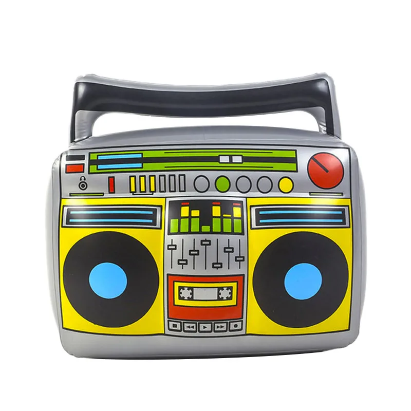 Hot selling PVC Inflatable Radio Model Simulation Instrument Inflatable Radio For Advertising
