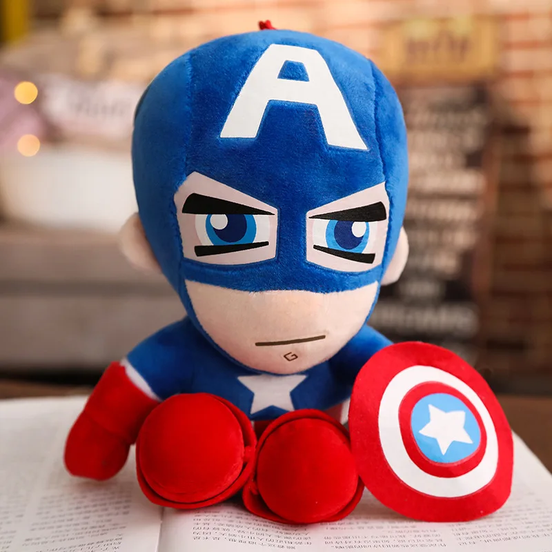 Marvel Super Hero Stuffed Toys Kids Gifts Cartoon Plush Figure Dolls for Claw Machine