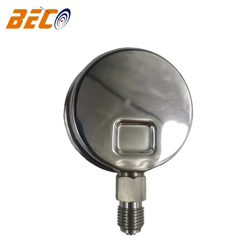  Beco 100 бар heavy duty манометр 2 5 дюймов 60 мм масляных полный SS Высокое