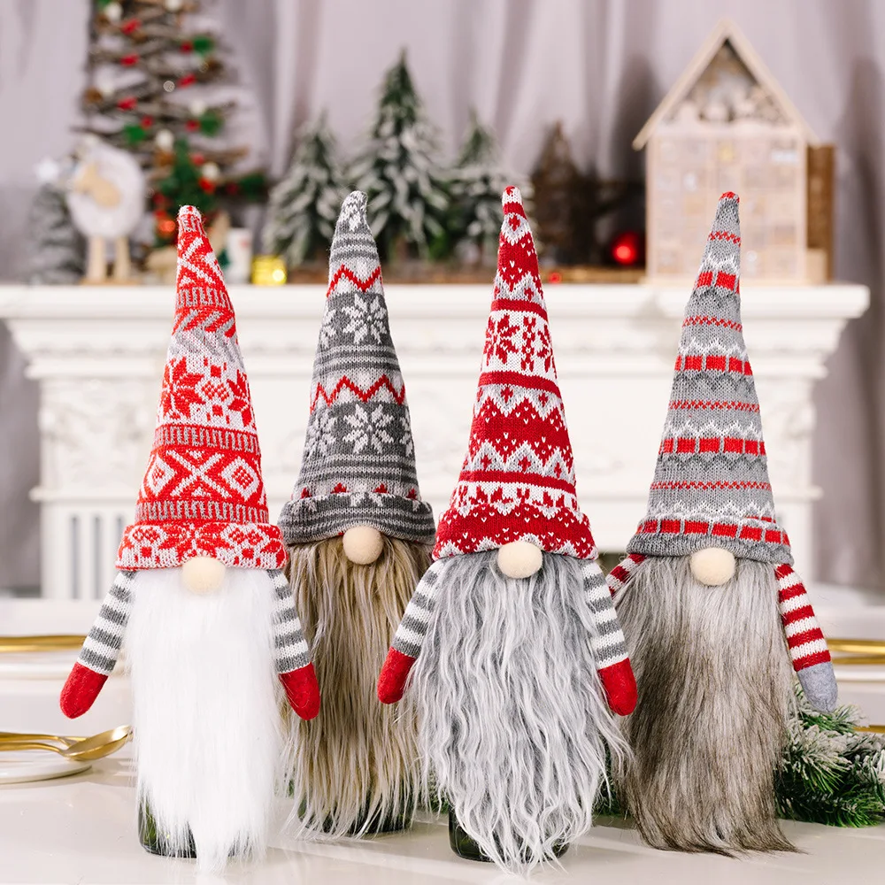 Gnome Swedish Tomte Christmas Ornaments New Year Gift Xmas Holiday Decorations Buy Faceless Santa Gnome Christmas Decoration