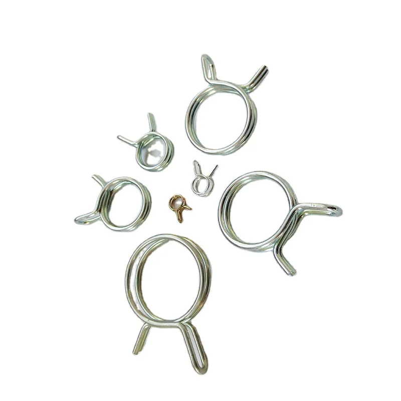 Kinds of Coil Spring Clips Fasteners Single Wire Clamps