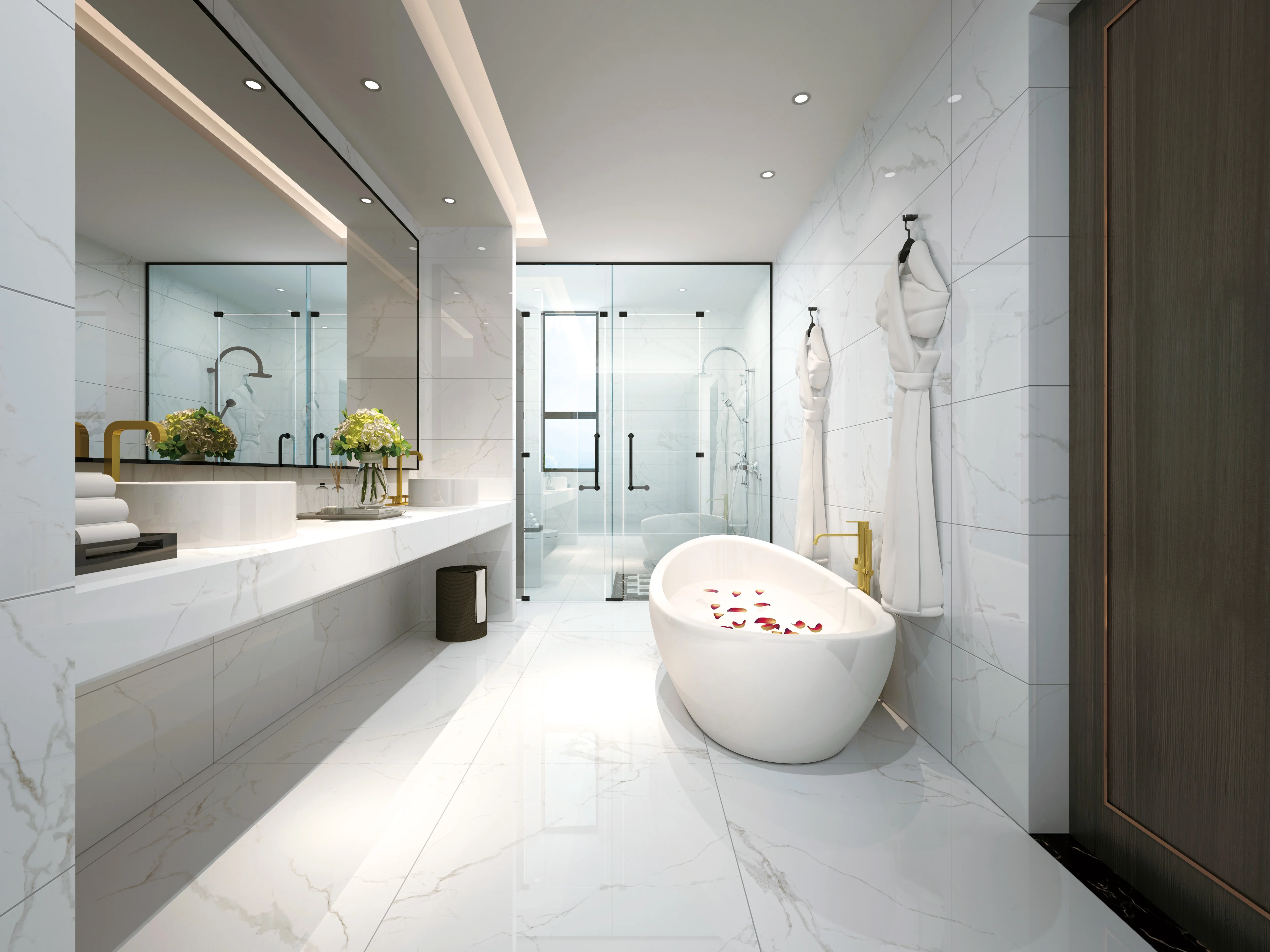 China Glossy White Glazed Marble Price 600x600mm Porcelain Polished Ceramic Floor Tiles 60x60