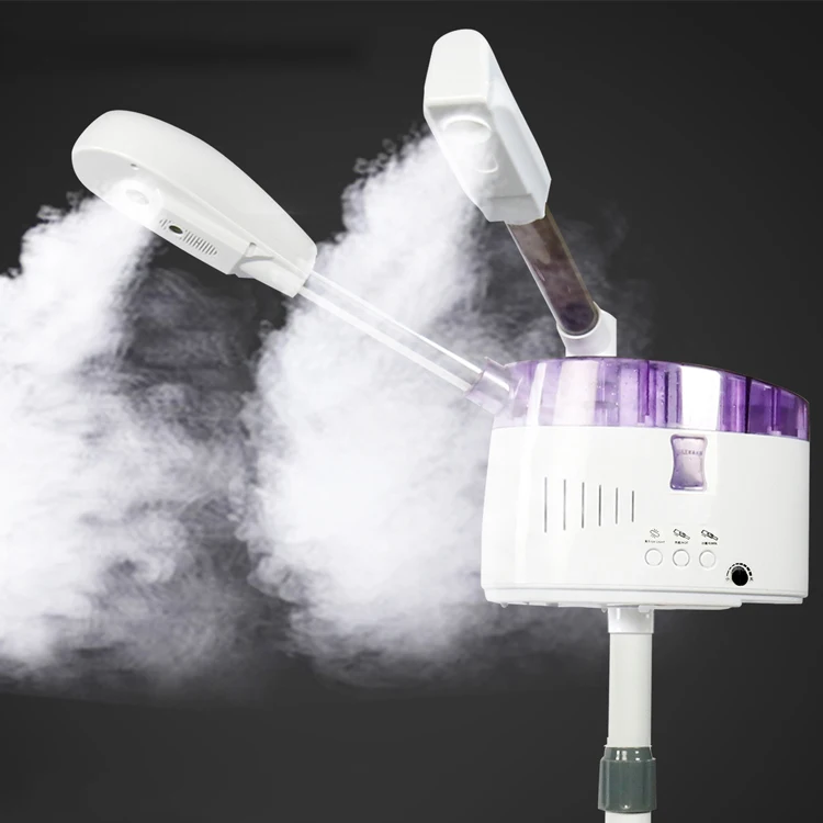 2 in 1 Hot And Cold Face Steamer For Salon Sauna Vapor Professional Vaporizer Facial Steamer