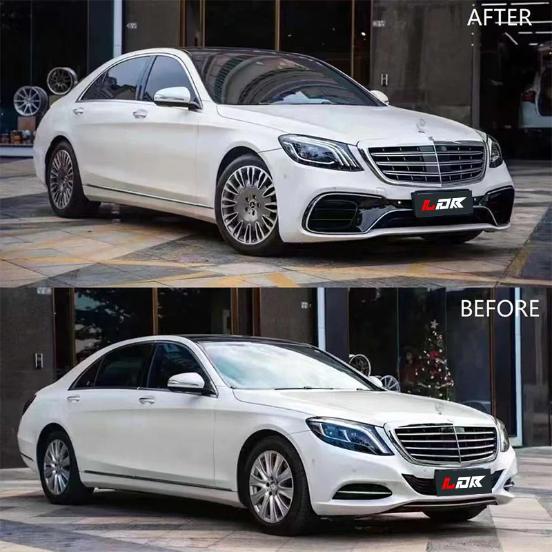 Fast Shipping Mercedes Car Body Kits for W222 facelift to S63 Amg Style Modification for Mercedes Benz S-class Facelift Bodykit