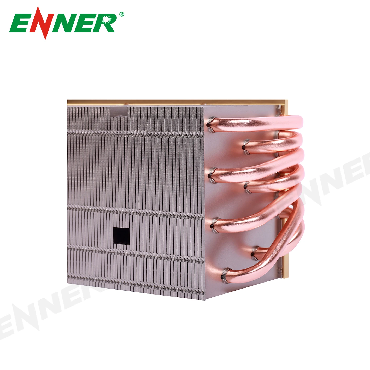 High Power Copper Heat Pipes with Pin Fin Heatsink Copper Cold Plate Heatpipe