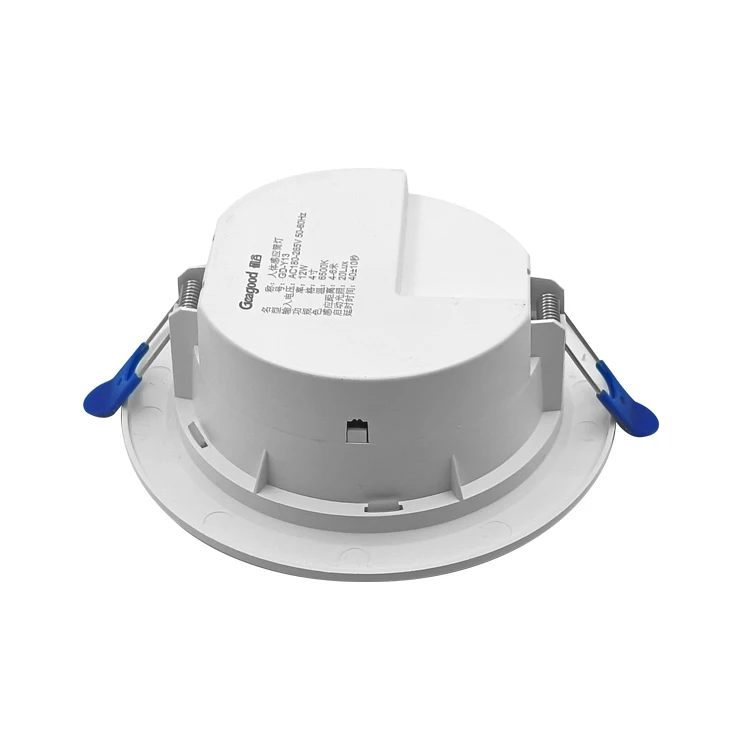 5W 9W 12W smart down light PIR Motion Sensor Recessed Round LED Downlight led ceiling light for indoor