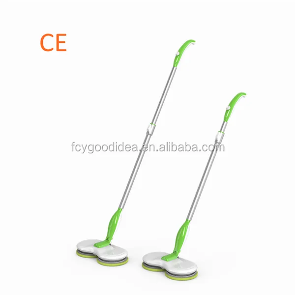 2021 high quality smart household cleaning tools wireless spin rotation cordless electric mop with rechargeable battery