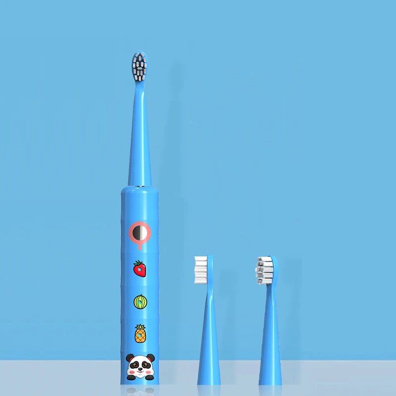 Slim waterproof USB children sonic care kids electric toothbrush brush teeth