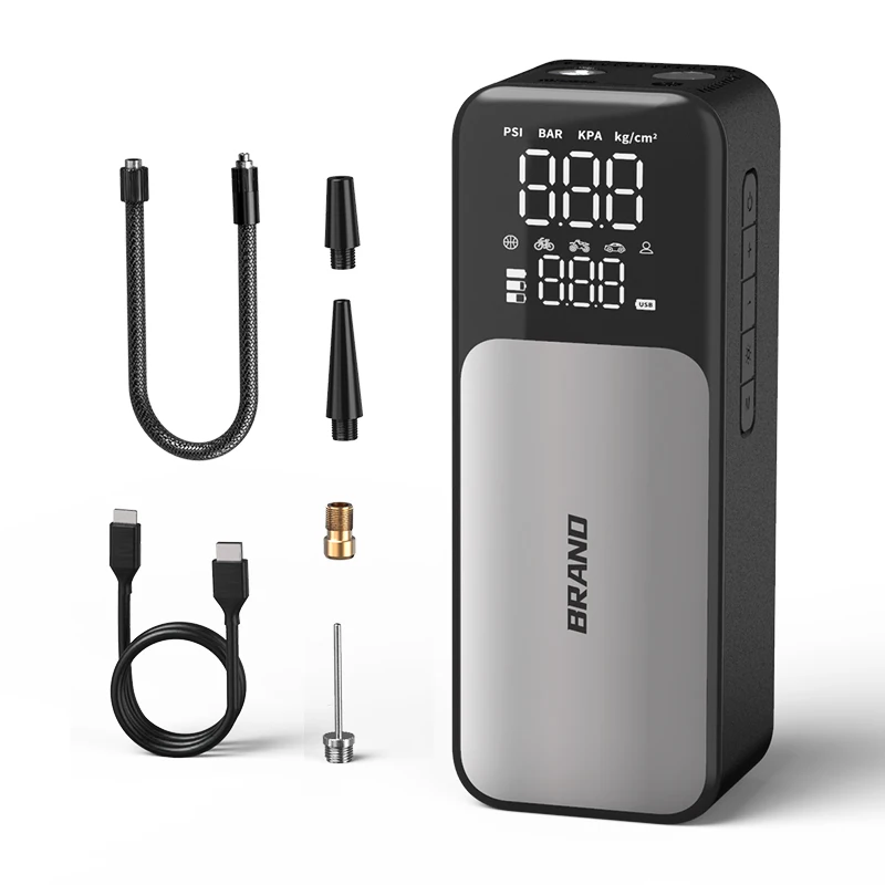 Automatic rechargeable electric mini digital wireless portable cordless tyre inflator car air pump compressor tire inflators