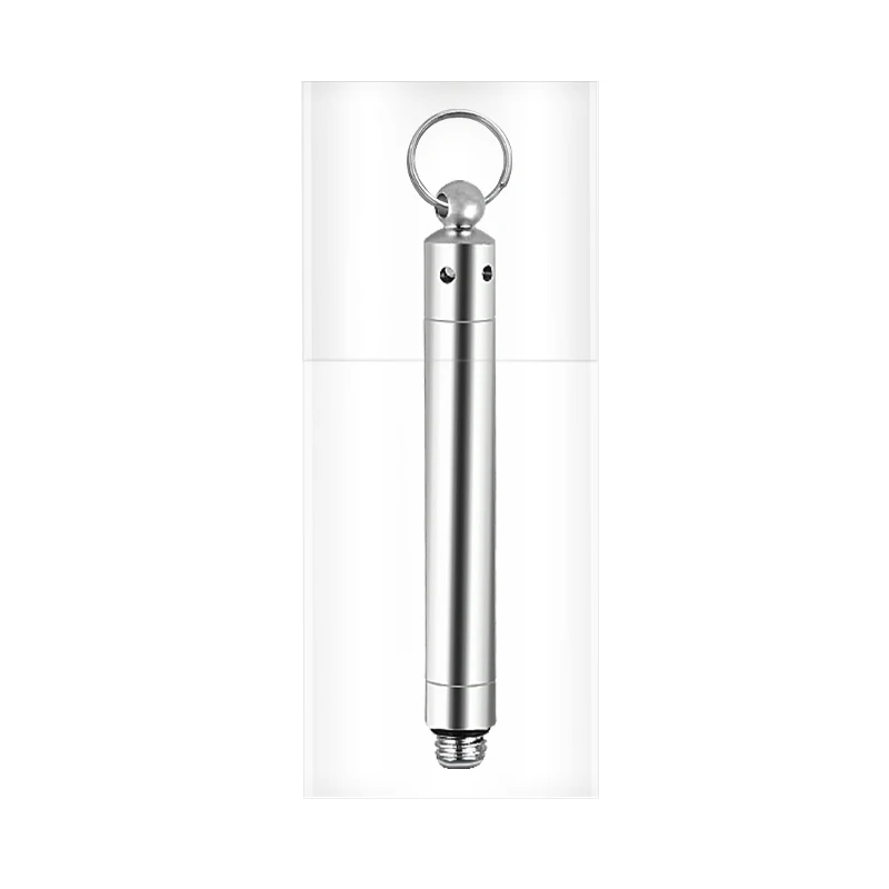 Hot Selling Single Head Aluminum Barrel Stainless Steel  Ear Spoon Ear Pick Tool Ear Curette