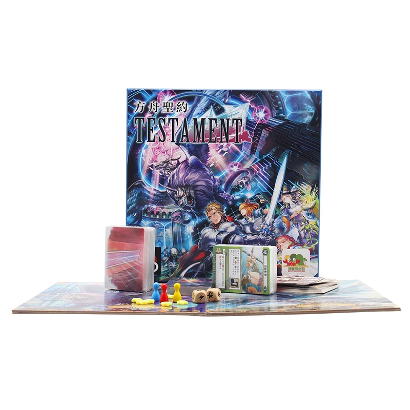  OEM customized board game printing service custom family cards manufacturer