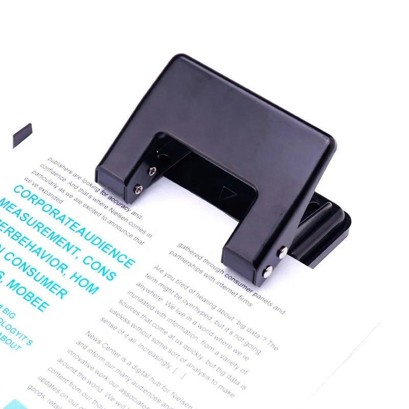 20 Sheet Capacity Multi Colors High Quality and Best Price Two Hole Punch Paper Hole Punch 9738