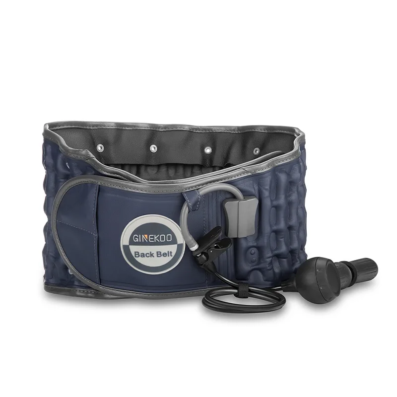 Wholesale Cheap Lumbar Care Belt Inflatable Pneumatic Traction Belt Heated Warm Warm Belt