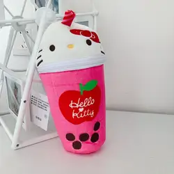 Бесплатная доставка милый мягкий плюшевый пенал Sanrio с аниме мелодией коричным жемчугом