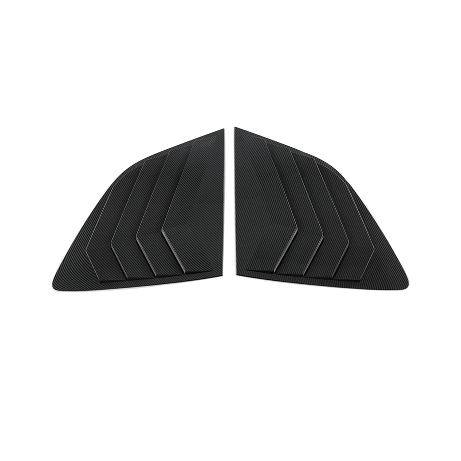 ABS Rear Glass Window Shutter Car Rear Window Triangle Cover Protector For Honda CRV 2023