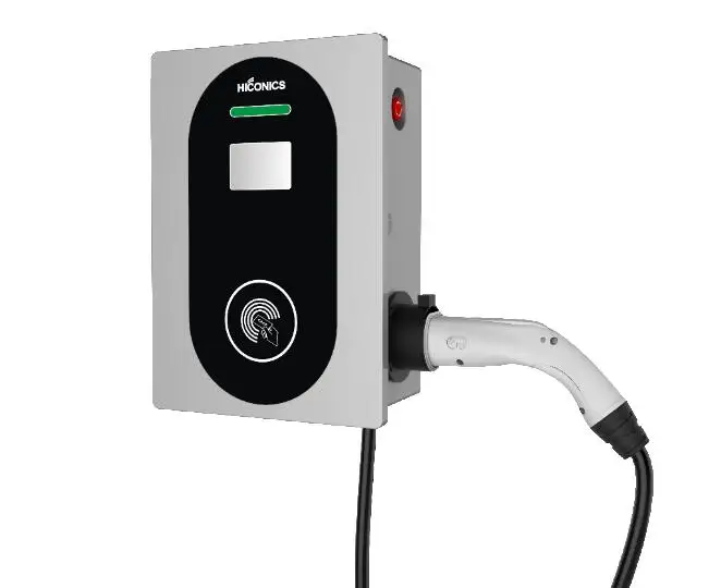 HICONICS  Home 32A EV Charger 7KW Level 2 Charging EVSE EV Wallbox Station