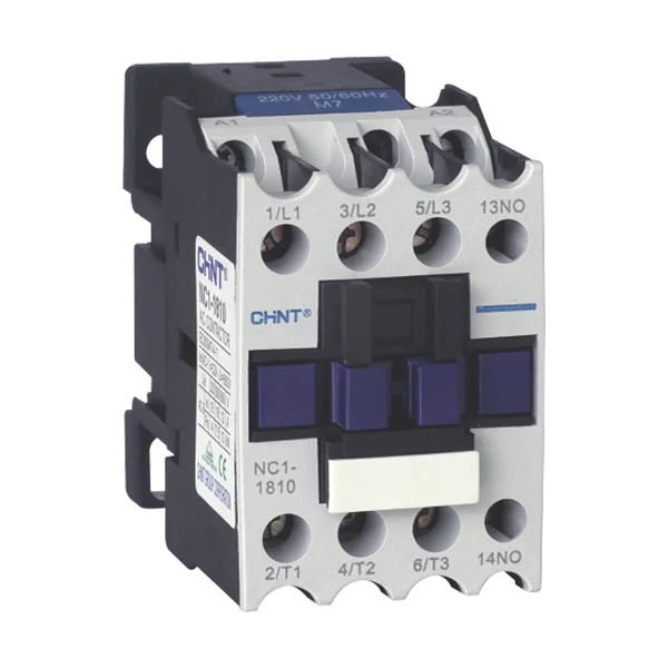 Chint контактор nc1 серии 3p переменного магнитного контактора nc1-1810 3.8A ~ 18A 400V 690V тока