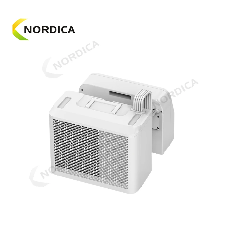 Mobile Split Caravan Air Conditioner with 240V voltage and remote control for camping