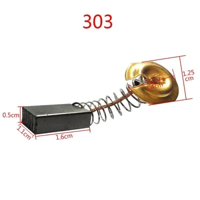 Angle grinder carbon brush cutter hammer hand drill  electric drill grinder motor carbon brush universal accessories