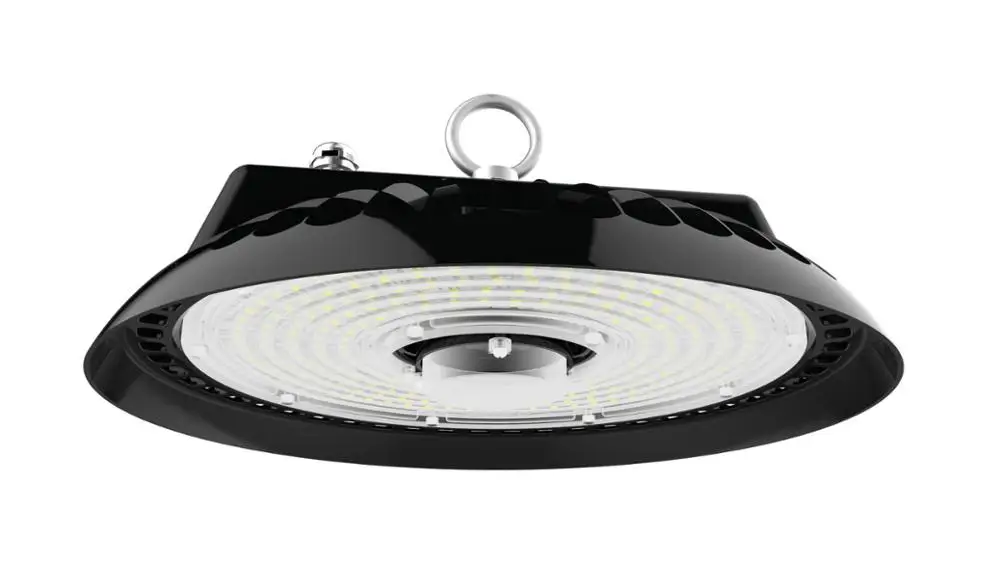 140Lm/W 80Ra 303030smd микроволновый датчик движения 100W 150W 200W UFO светодиодный светильник для высоких промышленных помещений