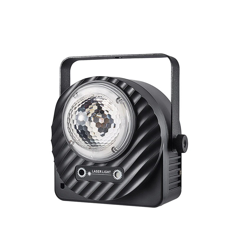 Laser water Circle LED 2 in 1 pattern laser light Disco Kaleidoscope In Disco stage lights