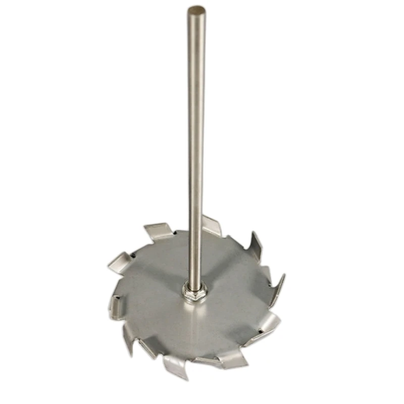 Высокое качество 304 нержавеющая сталь лезвие трехлопастной пропеллер смеситель дисковый мешалка крыльчатка