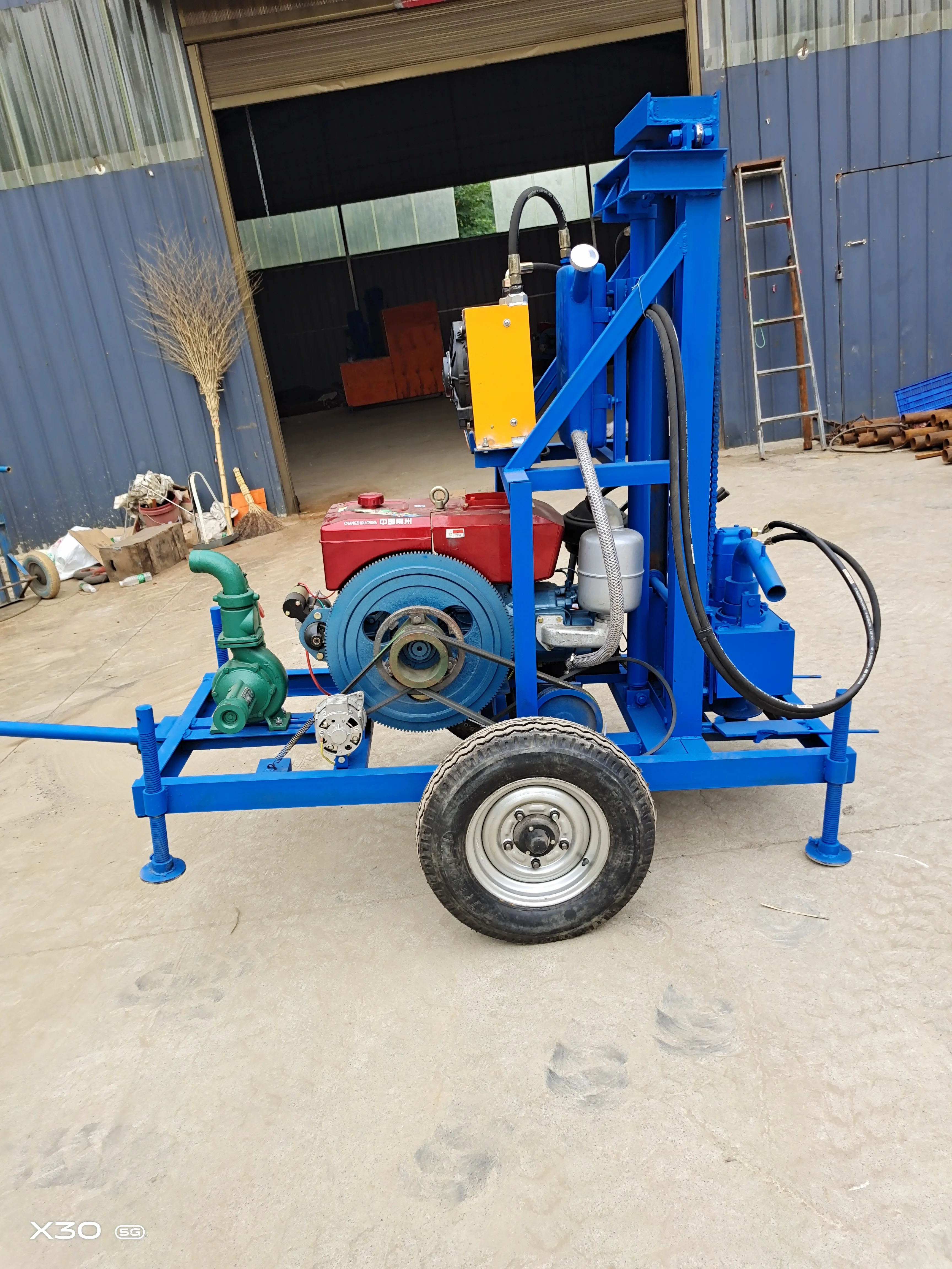 Best-selling diesel drilling machine price/water well drilling rig