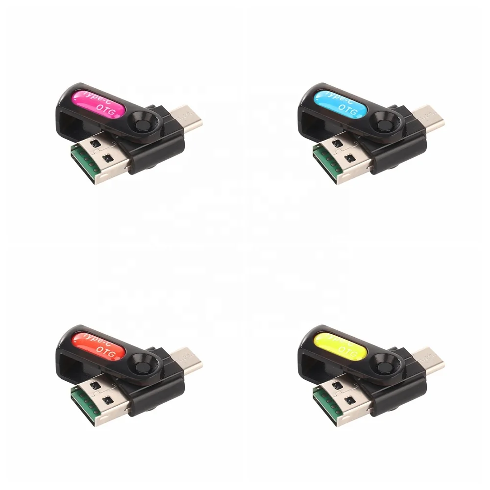  Оптовая продажа устройство считывания карт USB типа C OTG Mobile 2 в