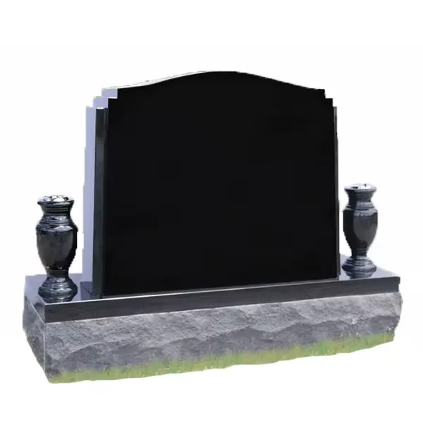 Shengye Wholesale natural black stone tombstones and monuments China black granite tombstones granite monuments graveyards