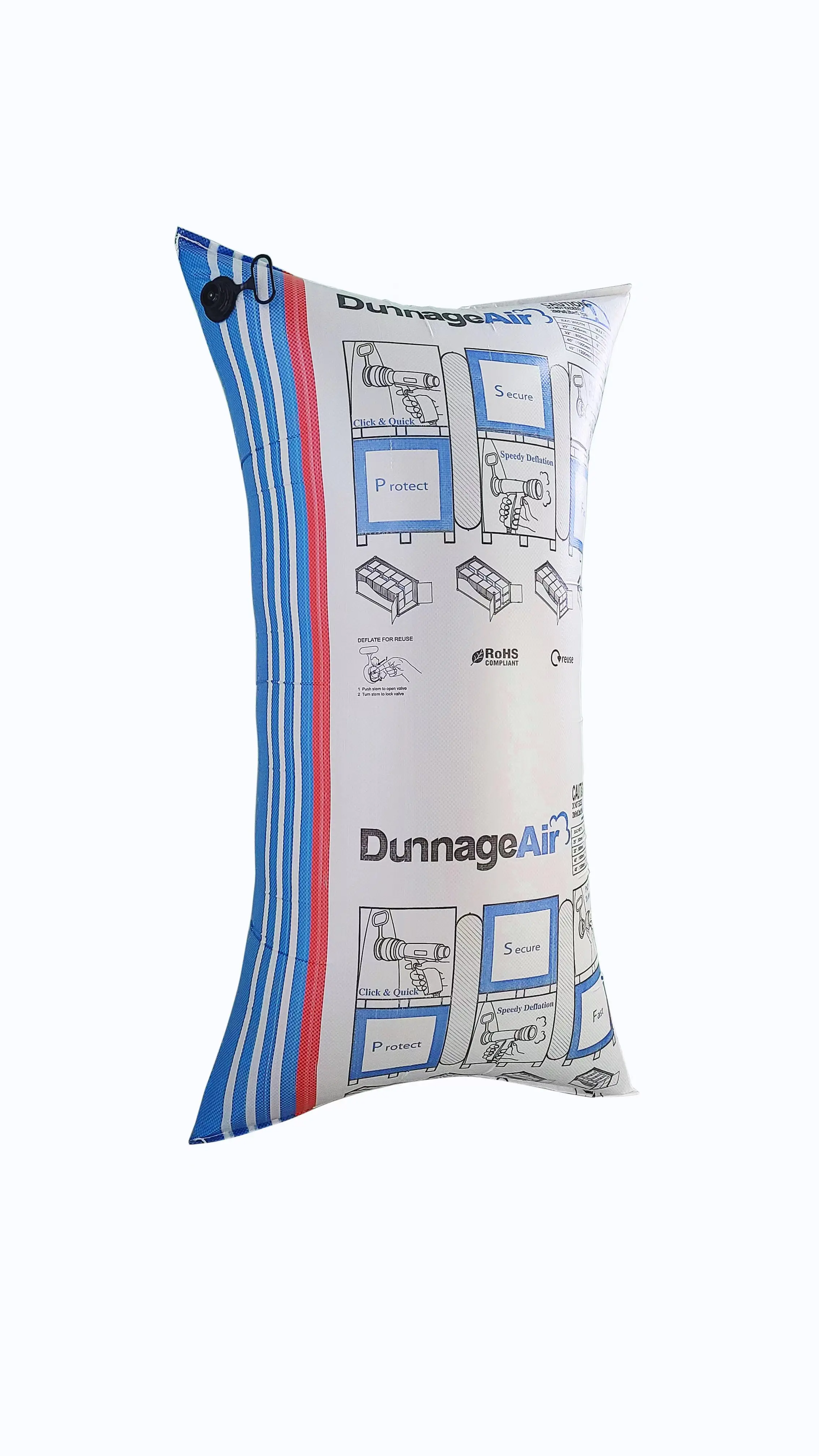 Shipping Containers Protection Transparent Polymer Film Dunnage Air Bags