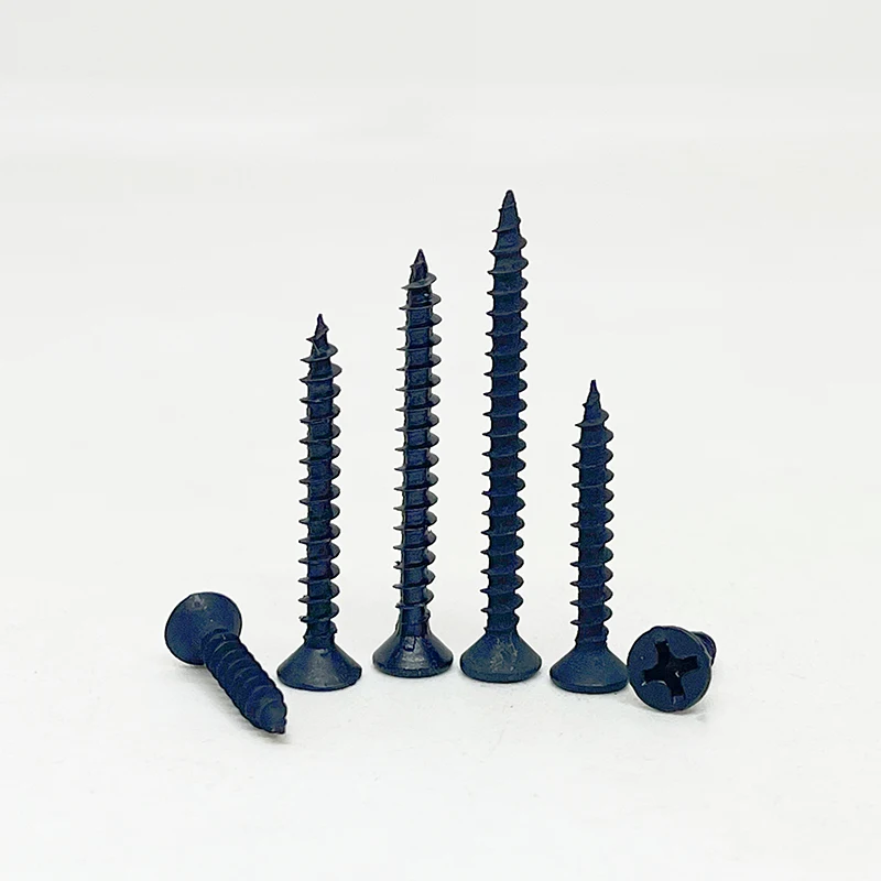 M3 galvanization china black Plated chipboard screws chipboard furniture connectors self tapping screw tornillos