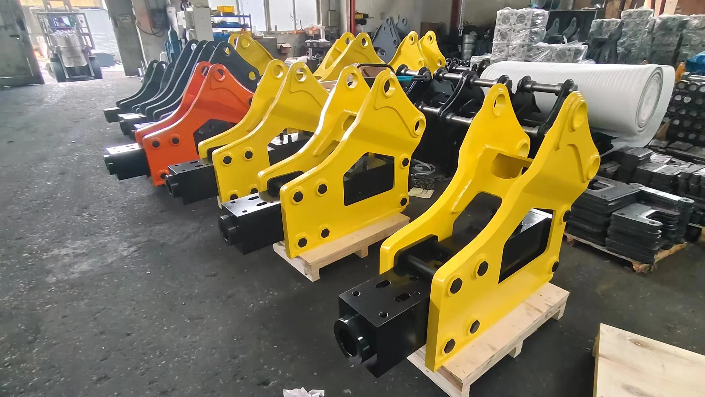 moil point chisel hydraulic hammer for excavator OEM backhoe breaker sb43 backhoe loader excavator hydraulic rock hammer