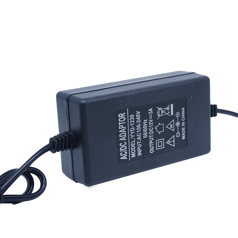 White Desktop AC adaptor 5V 6V 9V 12V 24V 30V 36VDC Power supply 1a 2a 3a 4a 5a AC Adapter