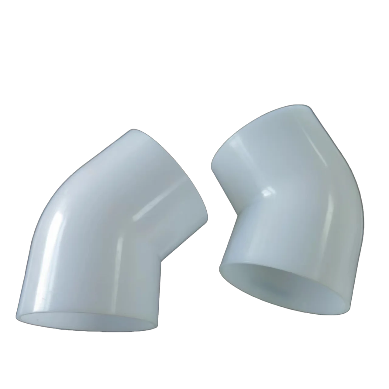 Moulded Joint PE Corrugated Duct Connector 50mm Plastic Tubes for Pipe Integration