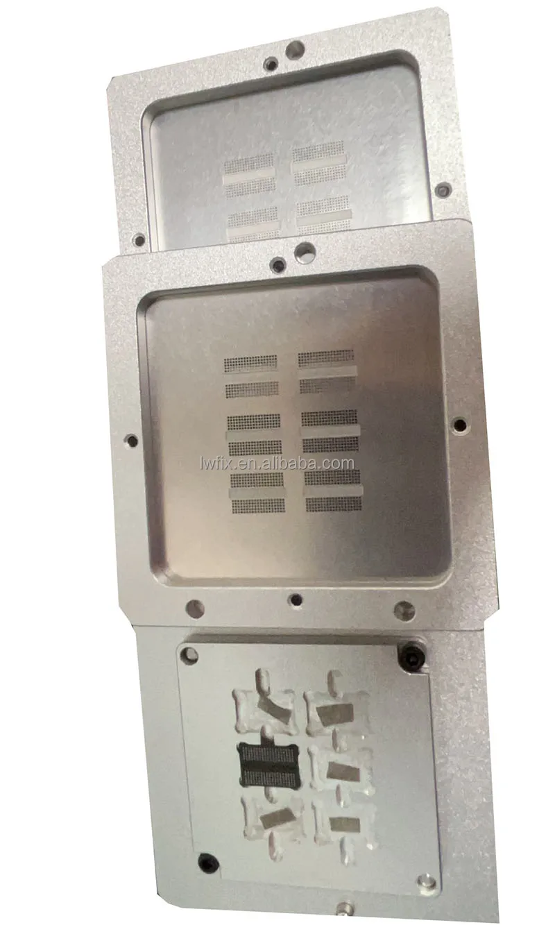 Direct Heat BGA Stencil Reballing Kit Electronics Production Machinery Fit for Solder Balls Rework Station