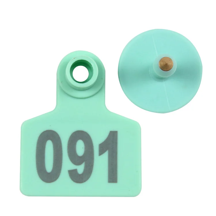 Farm Livestock Equipment Domestic Animal Identification Sheep Swine Pig Cattle Cow Eartag Ear Tags