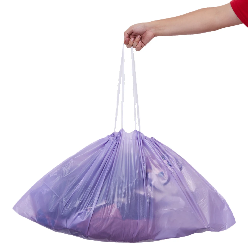 Черные мешки для мусора большого размера