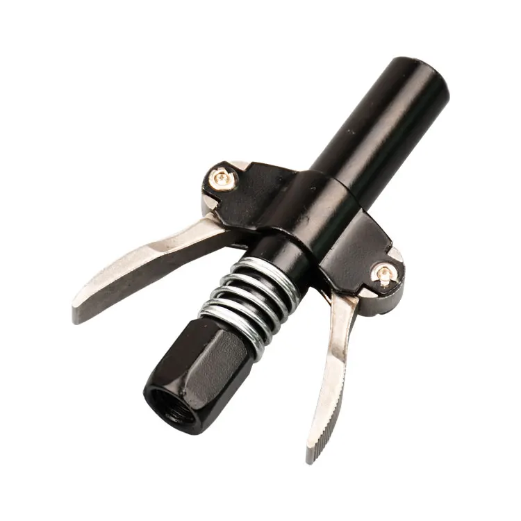 Factory outlet 12000 PSI Grease Gun Coupler Nozzle Oiling Double Handle