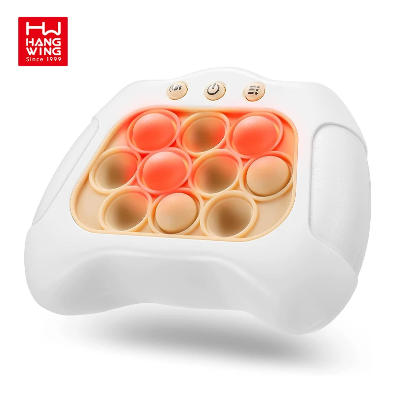 HW Autism Sensory Decompression Press 2023 Fidget Toys Bubble Relief Stress Pop Console Series Quick Push Puzzle Game Machine