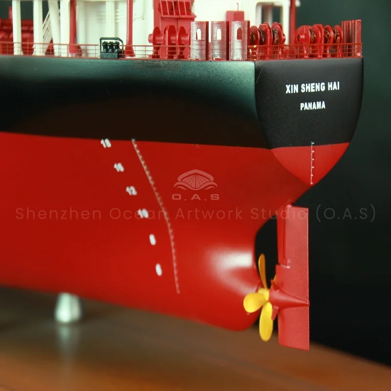 O.A.S Manufacturer High Quality Ship Model Business Gifts Cargo Boat Models Custom 135cm ship vessels model