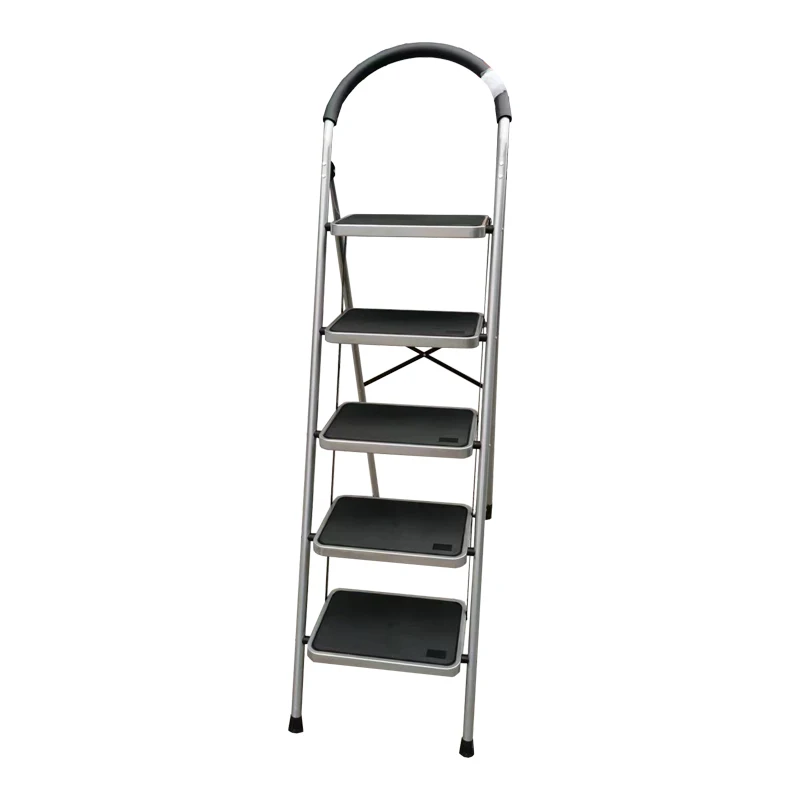 WEIKEN High Qualtity Escalera Warehouse Ladder for Household Kitchen Climbing Stair ladders Steel Material Step Ladder Retract