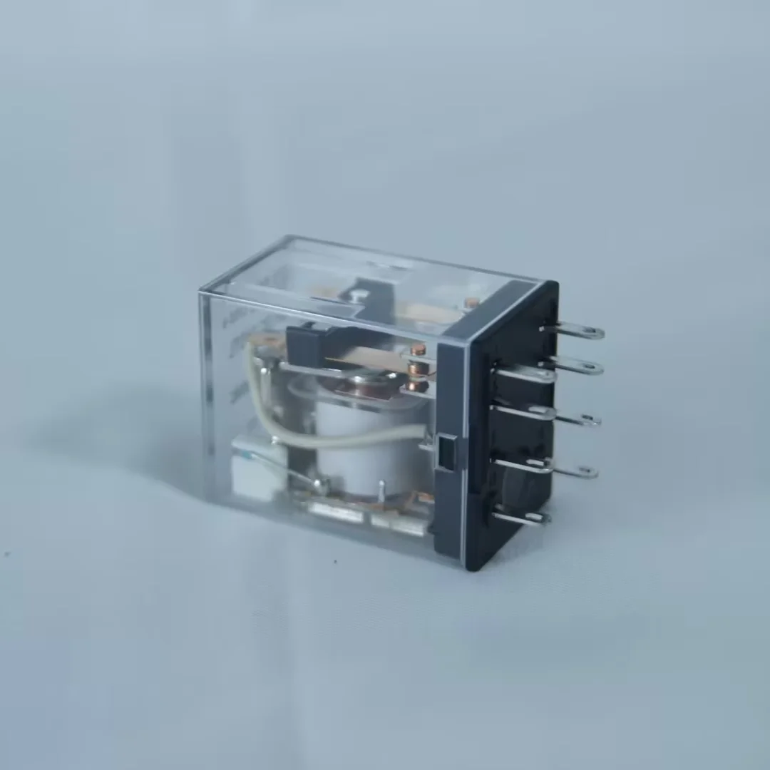 Short Operate Time RKE2CO730LT Golden GP-2C-220ATL Relay 10A/250Vac 220V AC Double Pole Relay 8 Pin 10A 220V With Red Light