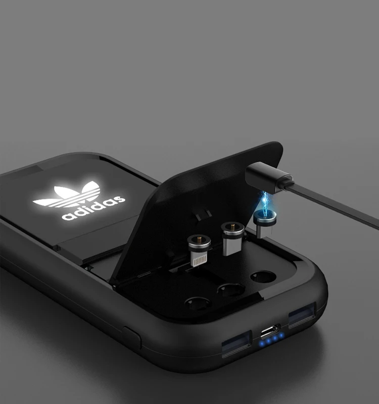 VPB-966WL Wholesale Li-ploymer  Wireless Power Bank 10000mAh LED Display Portable Mobile Phone Power Bank
