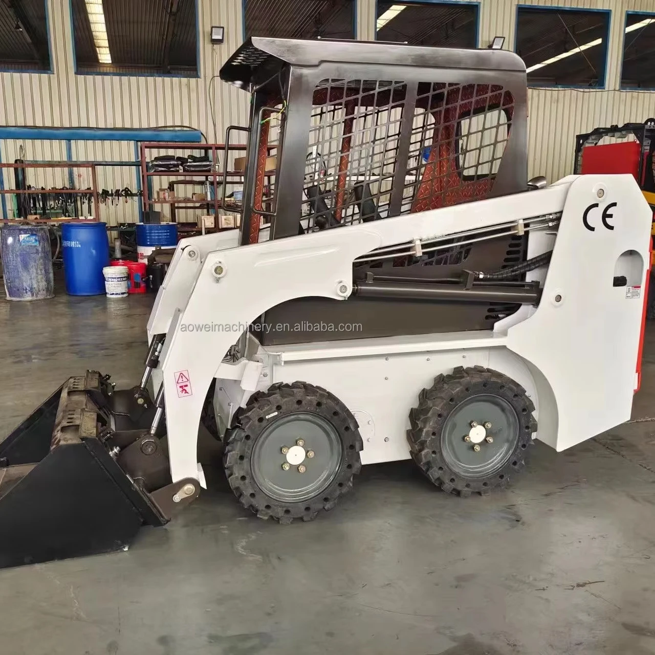 skid steer loader front end shovel loader Track-laying tractors color customized skid  tractor for sale  small skid steer