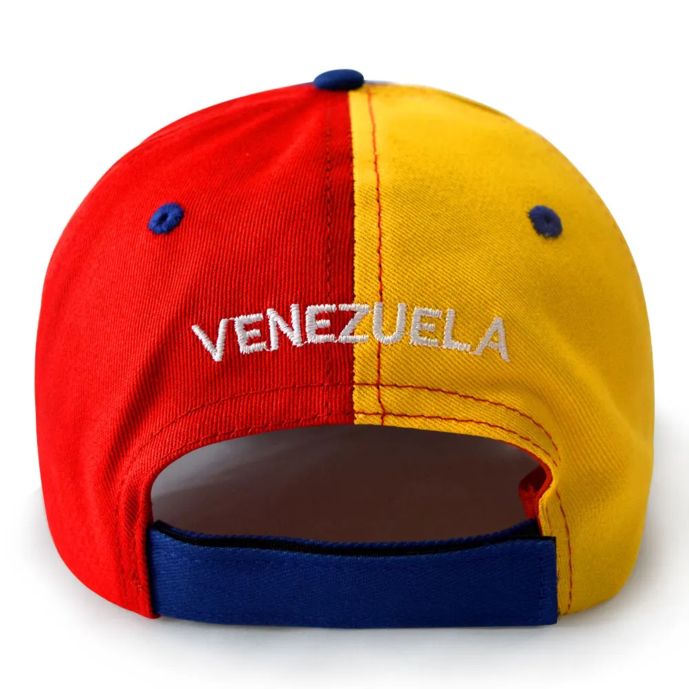 Wholesale Outdoor Sport Men Women Venezuela 7 Star Baseball Caps Embroidery Seven Star Venezuela Gorras Venezuelan Baseball Cap